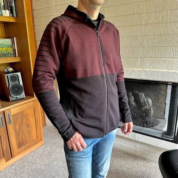 Smartwool Men's Intraknit Merino Fleece Full Zip Hoodie - Picture 7 of 10